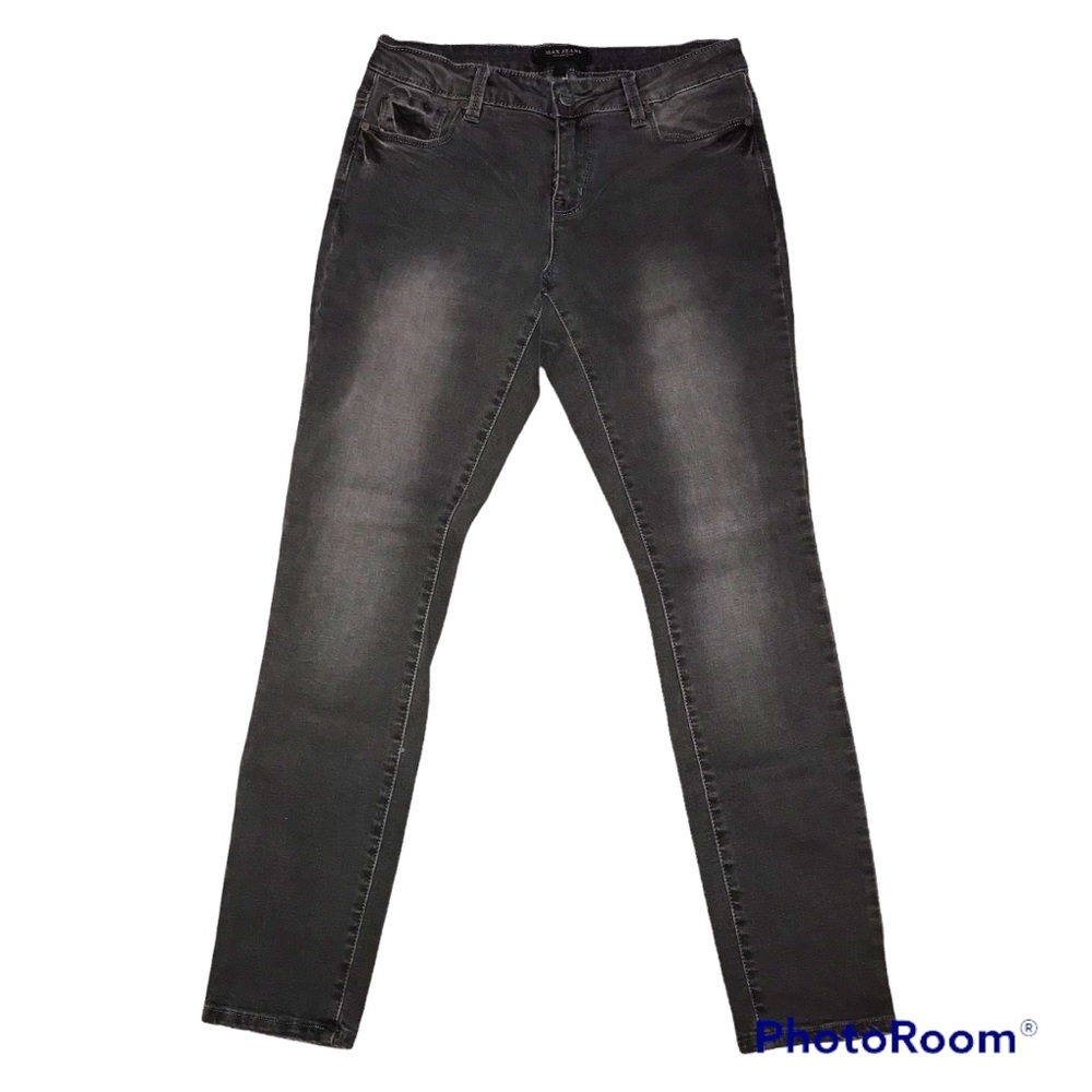Max Studio Charcoal Wash Skinny Jeans